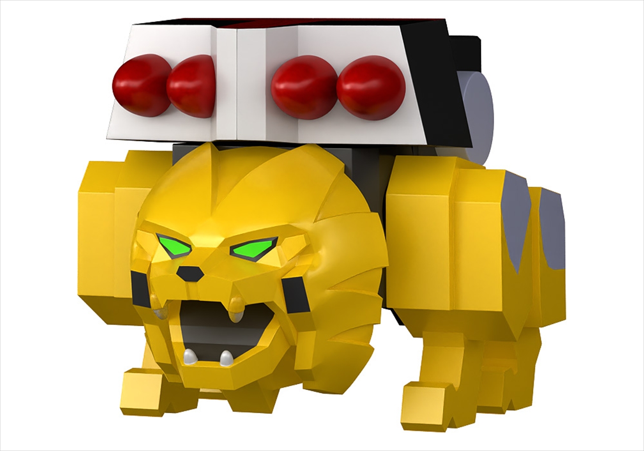 BRICKROID 伝説の勇者ダ・ガーン ガ・オーン(アニマルモード)