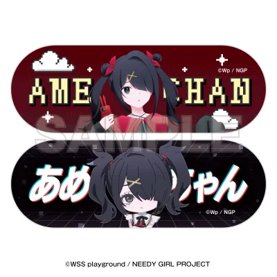 NEEDY GIRL OVERDOSE×東急歌舞伎町タワー ステッカー2枚セット あめちゃん