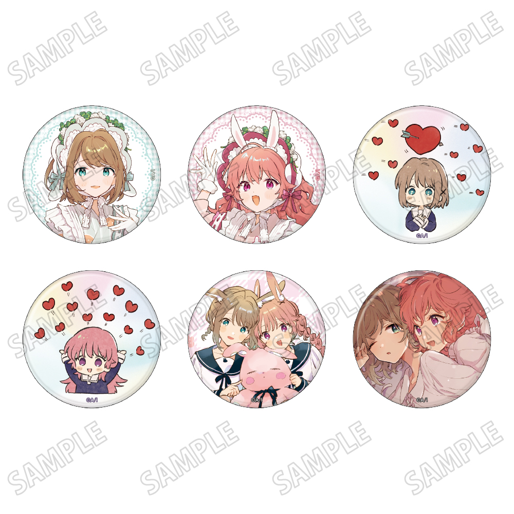 『きみが死ぬまで恋をしたい』缶バッジコレクション 1BOX ＝6pcs