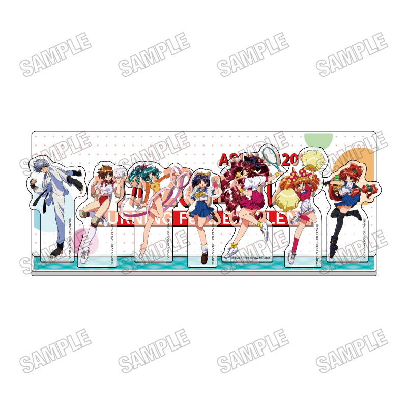 「あすか120％エクサレント」アクリルジオラマ