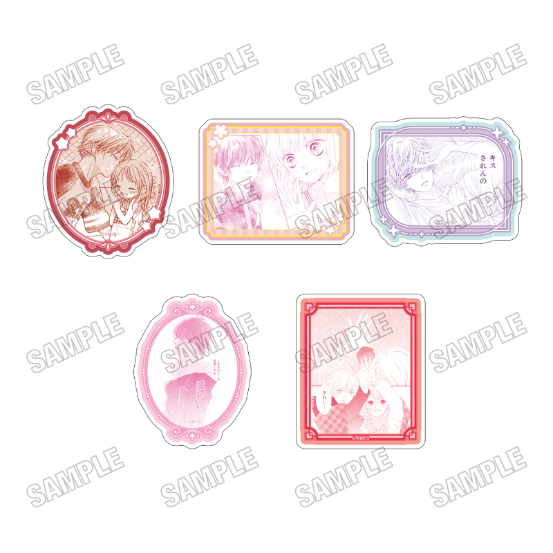 「槙ようこ×持田あき」作品アクリルバッジコレクション 1BOX =5pcs
