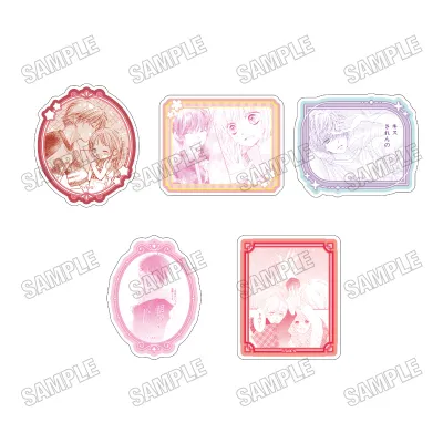 「槙ようこ×持田あき」作品アクリルバッジコレクション 1BOX =5pcs