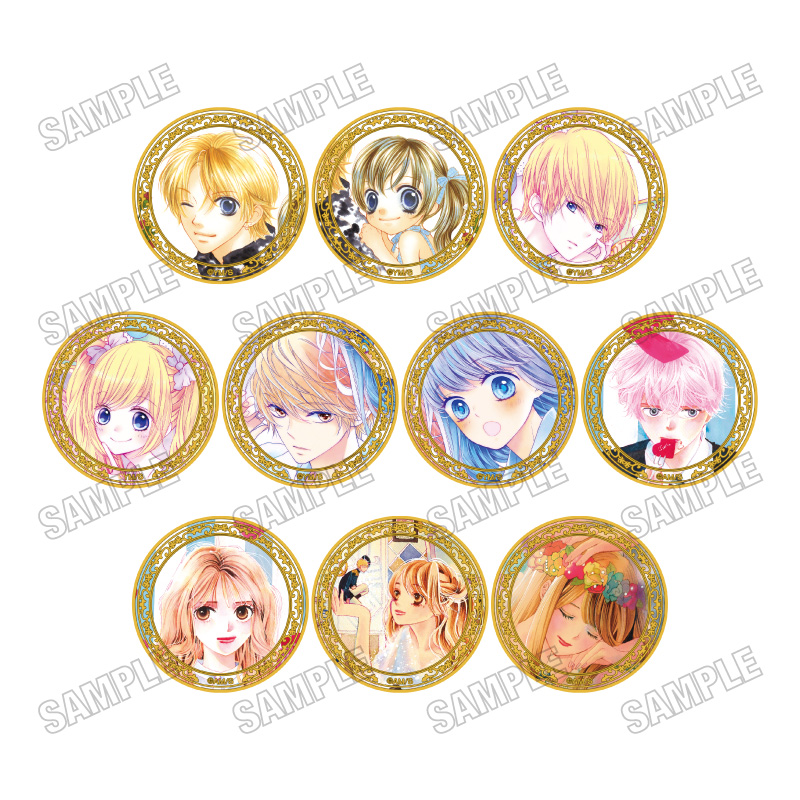 「槙ようこ×持田あき」作品缶バッジコレクション 1BOX =10pcs