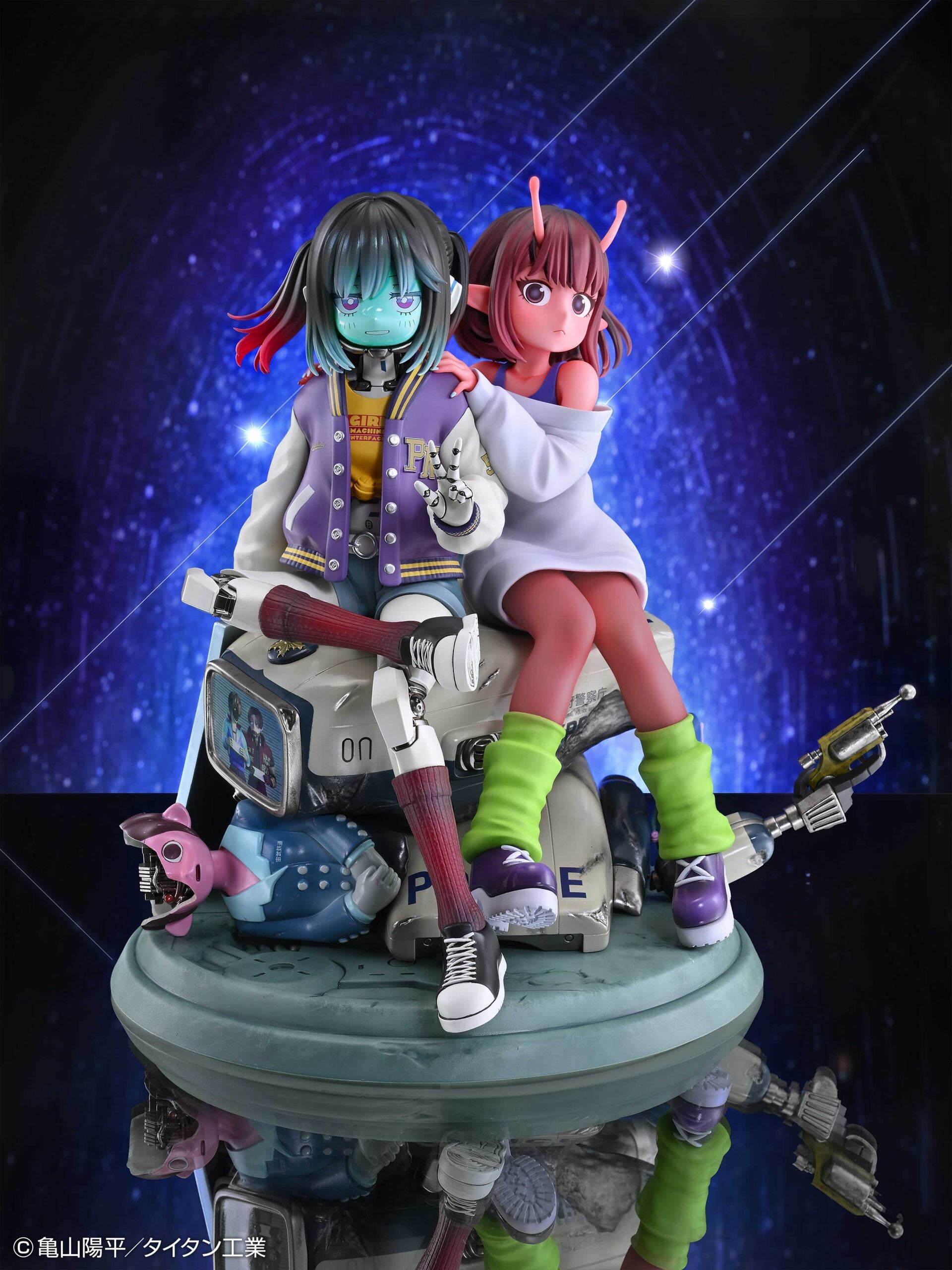 アニメ『銀河特急 ミルキー☆サブウェイ』チハル＆マキナ 17