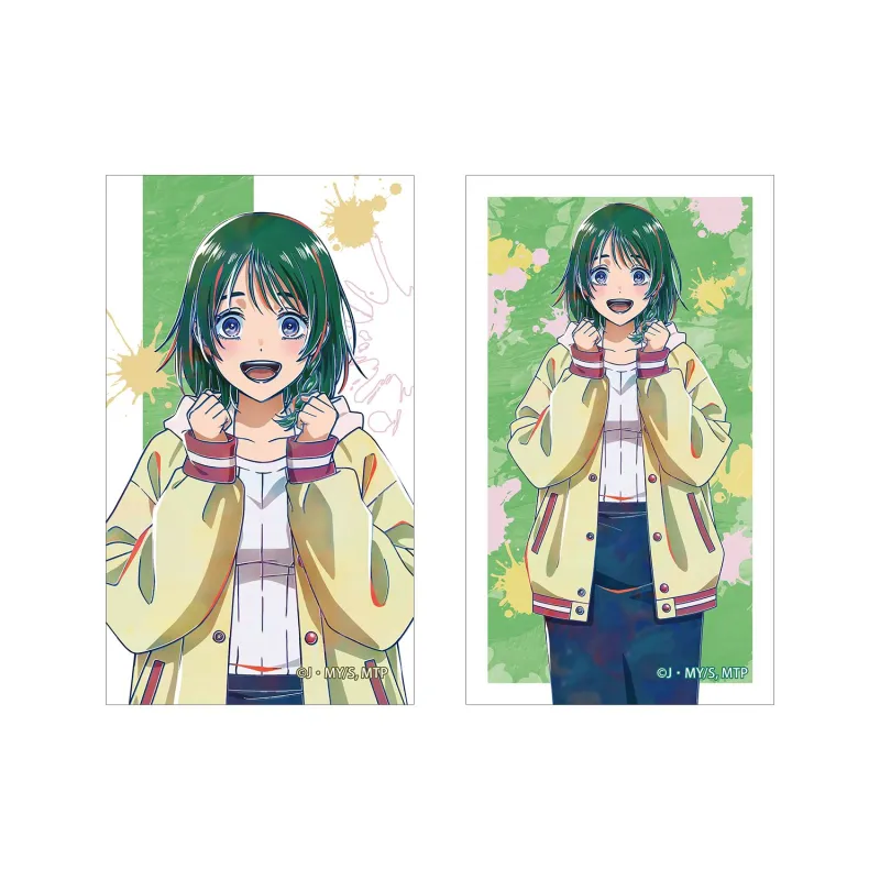 嬉野シオリ Ani-Art イラストカード2枚セット