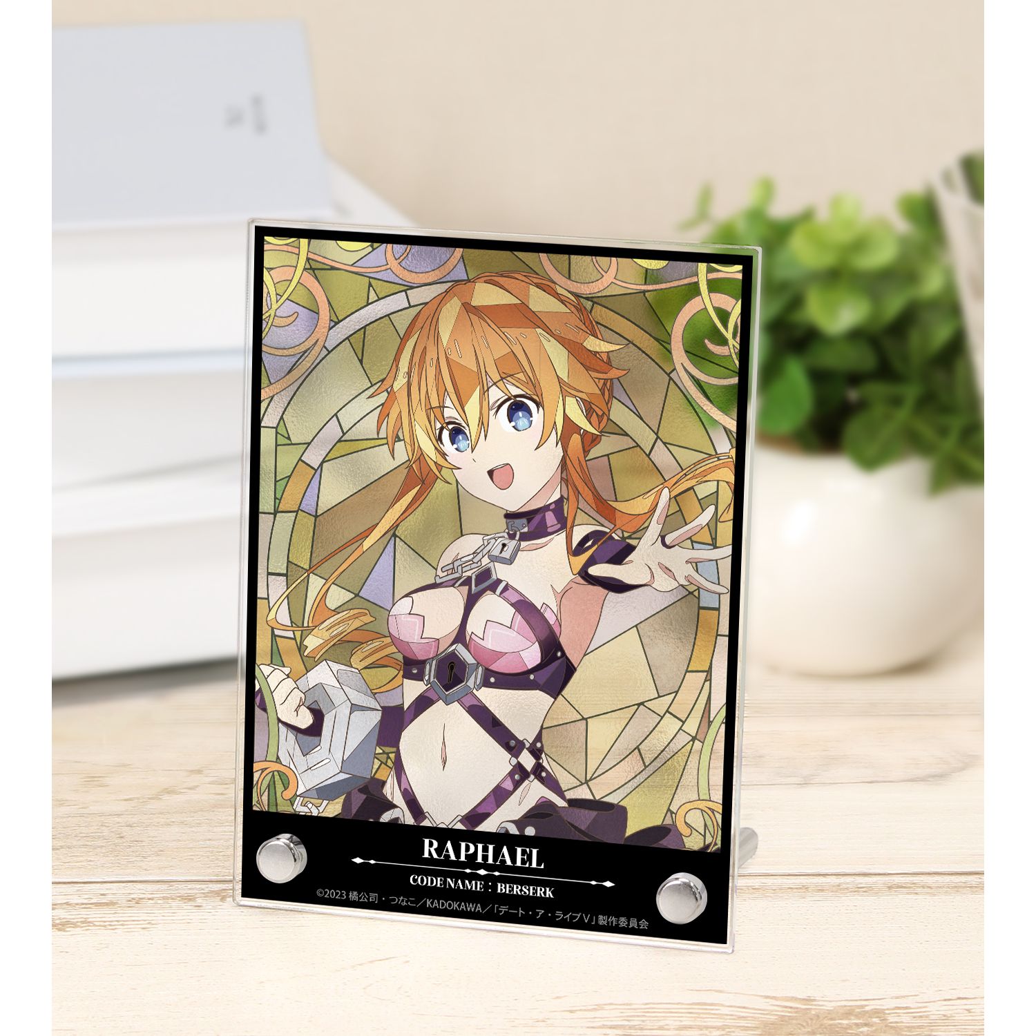 アニメ「デート・ア・ライブV」 八舞耶倶矢 Aure Glass A6アクリル