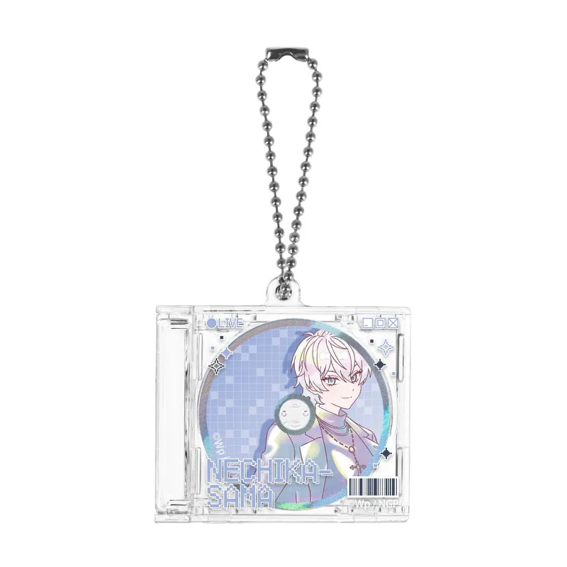 禰󠄀智禍さま Ani-Art KAWAII label CDジャケット型キーホルダー