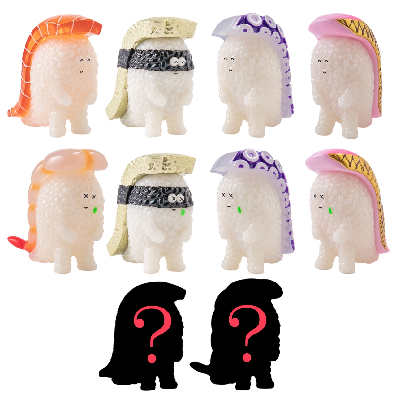 寿司怪獣 スシエルエー フィギュアコレクション5 HAPPY SMILE ＆ DEEP SADNESS 1BOX入数：8