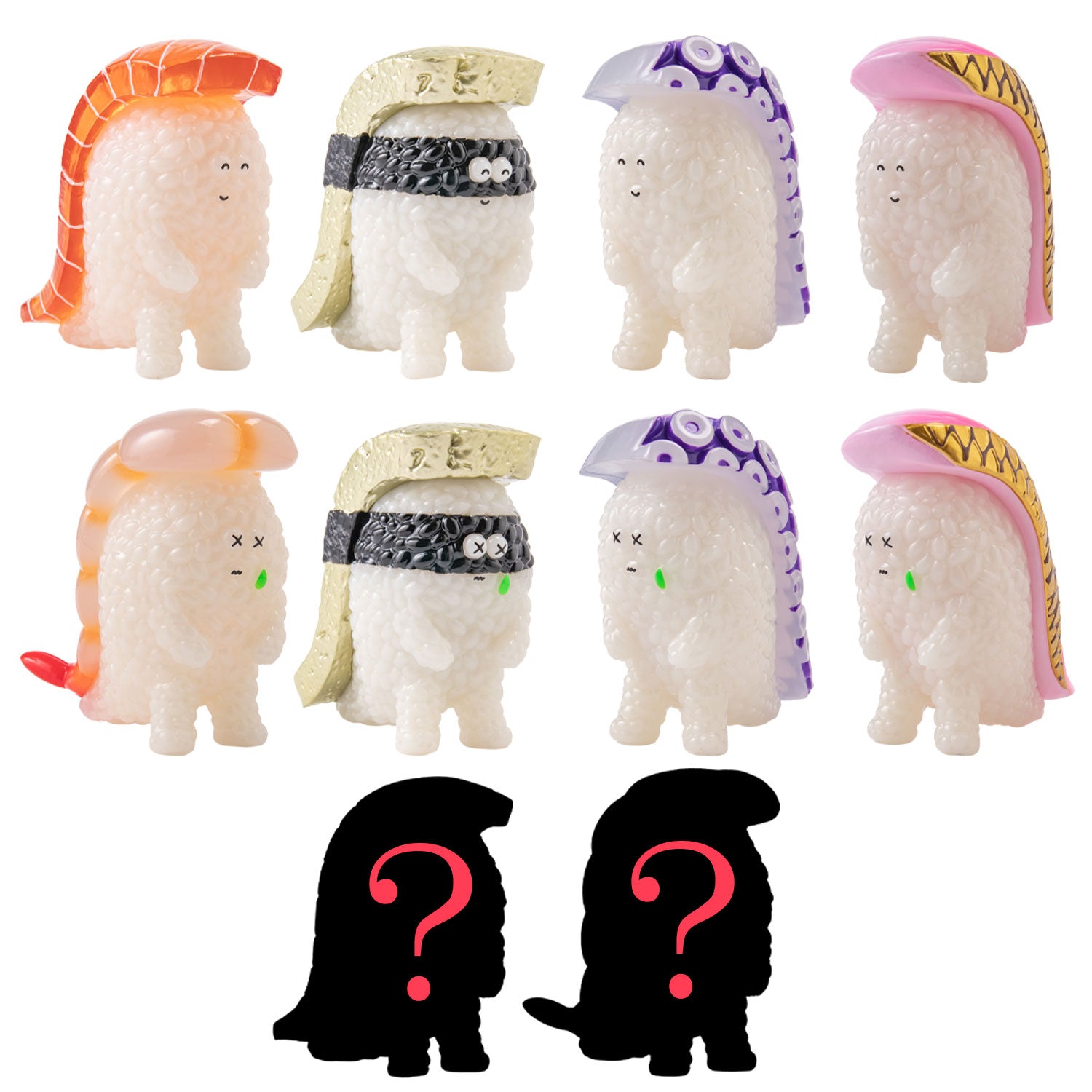寿司怪獣 スシエルエー フィギュアコレクション5 HAPPY SMILE ＆ DEEP SADNESS 1BOX入数：8 8