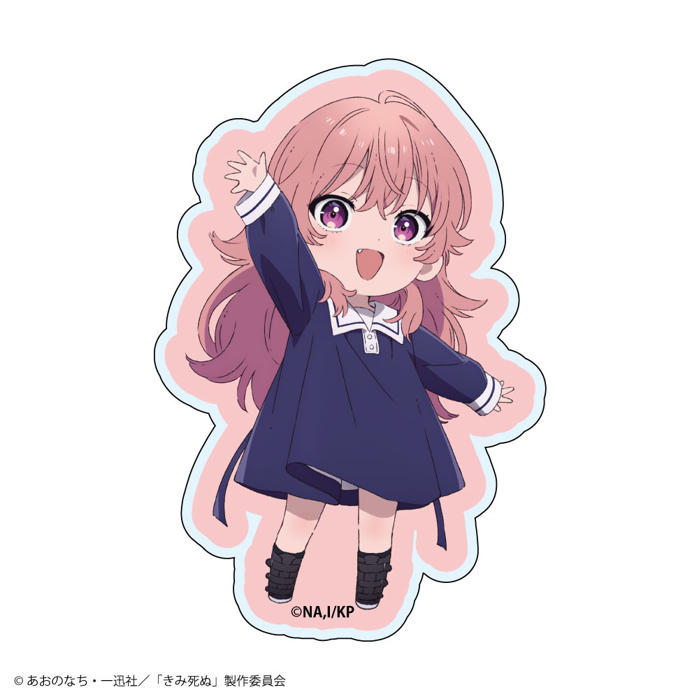 『きみが死ぬまで恋をしたい』マルチアクリルバッジ カガリ・ミミ 2