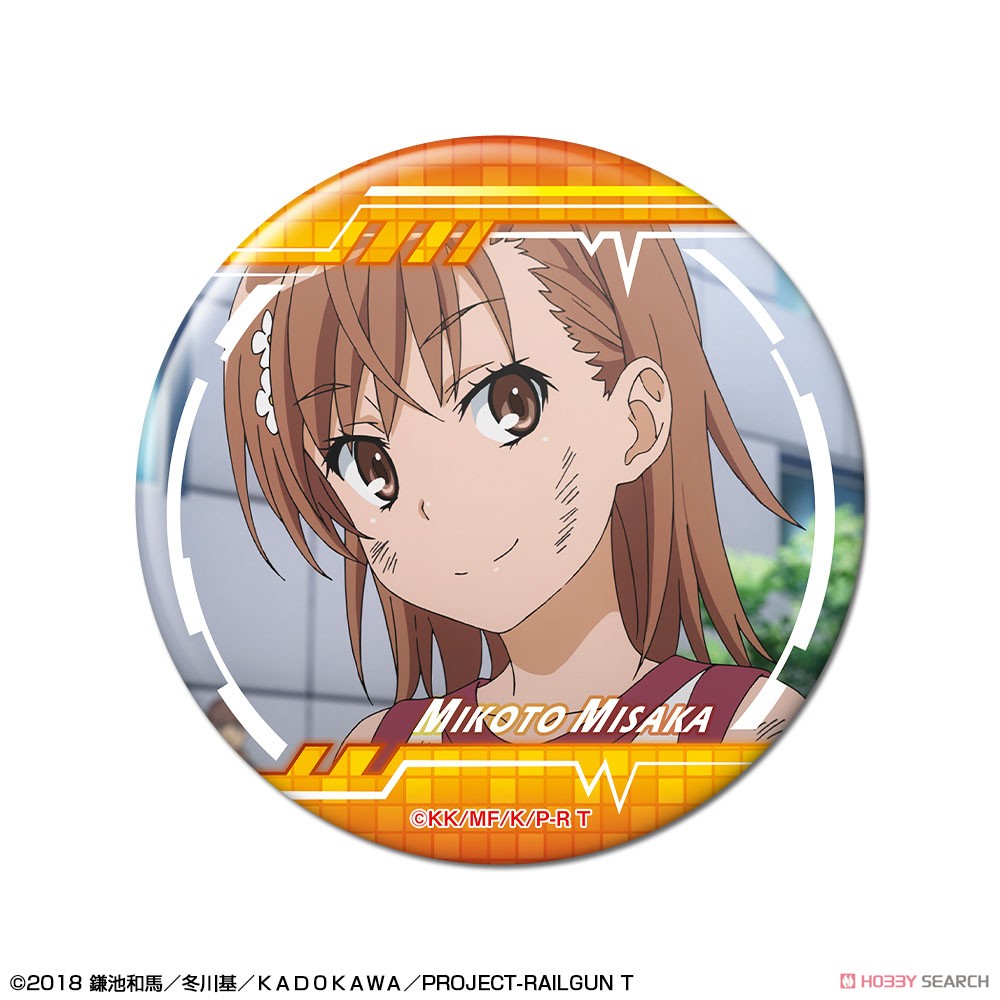 とある科学の超電磁砲T 缶バッジ デザイン03(御坂美琴/C) 2
