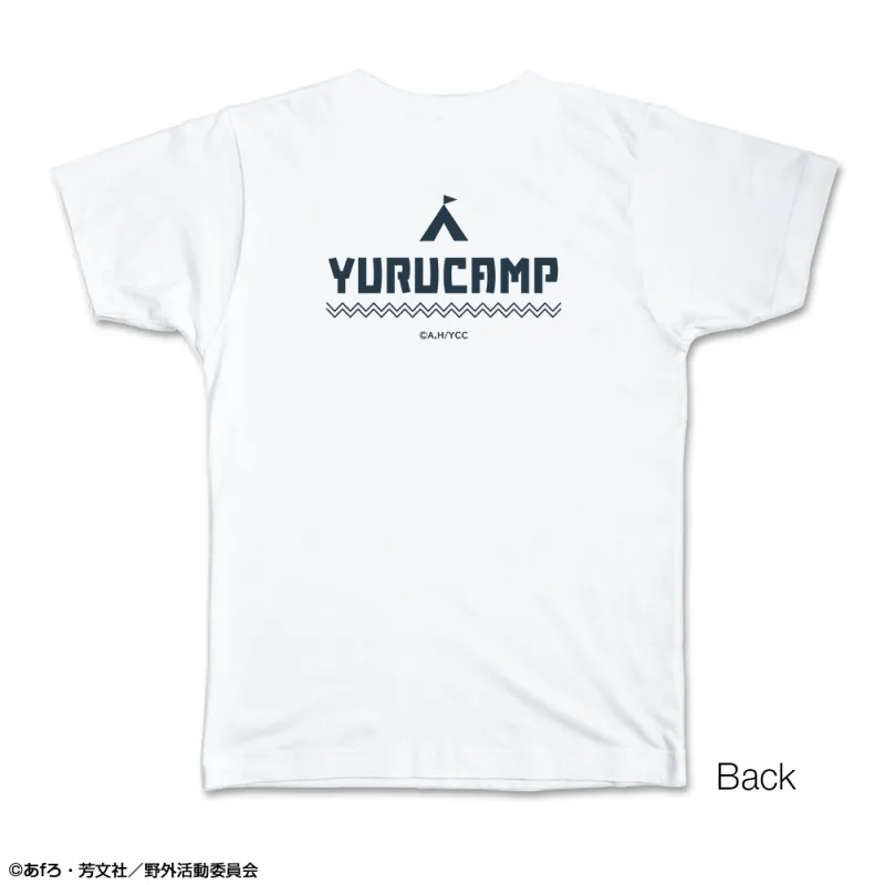 ゆるキャン△ Tシャツ Lサイズ デザイン02(志摩リン)