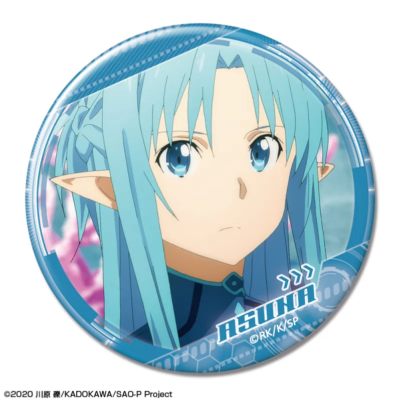劇場版 ソードアート・オンライン -プログレッシブ- 星なき夜のアリア 缶バッジ Ver.1 デザイン08(アスナ/D)