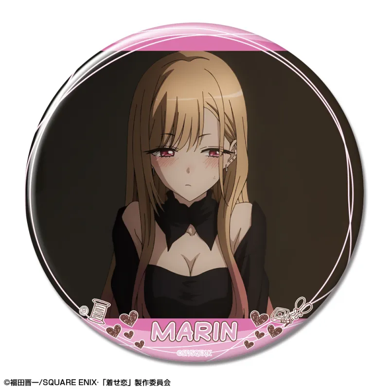 「その着せ替え人形(ビスク・ドール)は恋をする」 缶バッジ デザイン03(喜多川海夢/C)