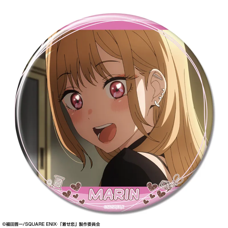 「その着せ替え人形(ビスク・ドール)は恋をする」 缶バッジ デザイン05(喜多川海夢/E)
