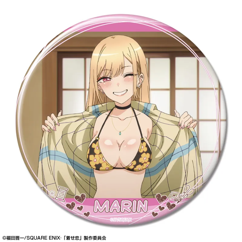 「その着せ替え人形(ビスク・ドール)は恋をする」 缶バッジ デザイン06(喜多川海夢/F)