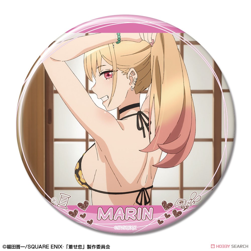 「その着せ替え人形(ビスク・ドール)は恋をする」 缶バッジ デザイン09(喜多川海夢/I) 2