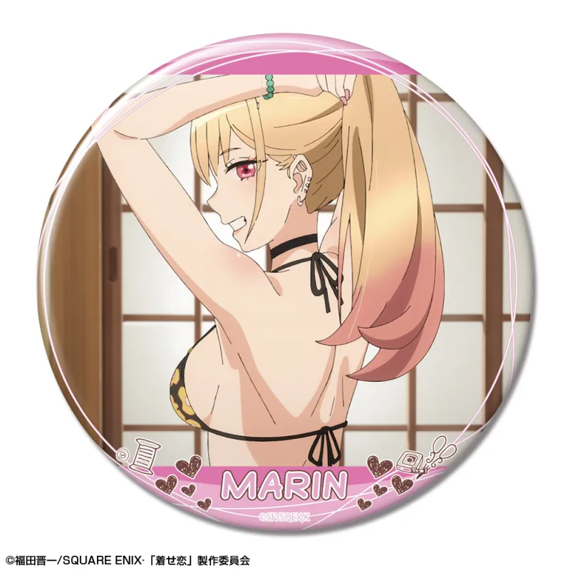 「その着せ替え人形(ビスク・ドール)は恋をする」 缶バッジ デザイン09(喜多川海夢/I)