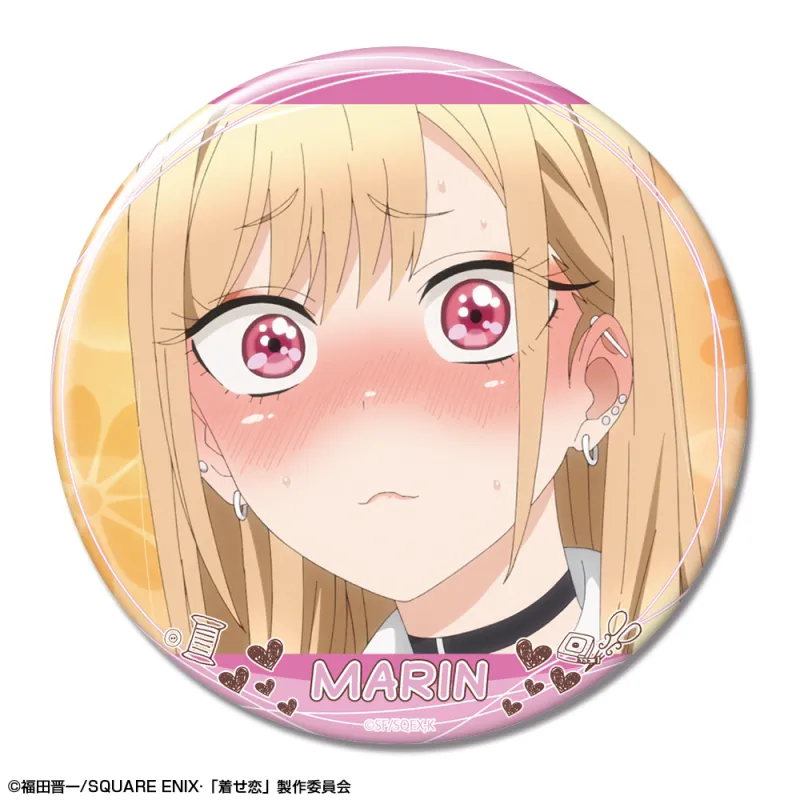 「その着せ替え人形(ビスク・ドール)は恋をする」 缶バッジ デザイン14(喜多川海夢/N)