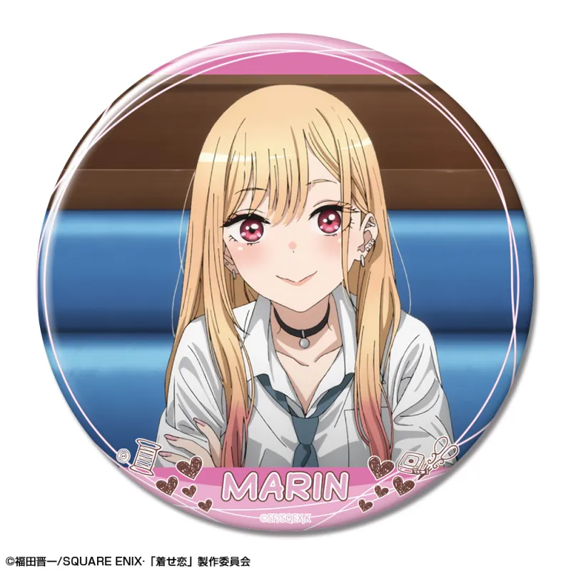 「その着せ替え人形(ビスク・ドール)は恋をする」 缶バッジ デザイン19(喜多川海夢/S)