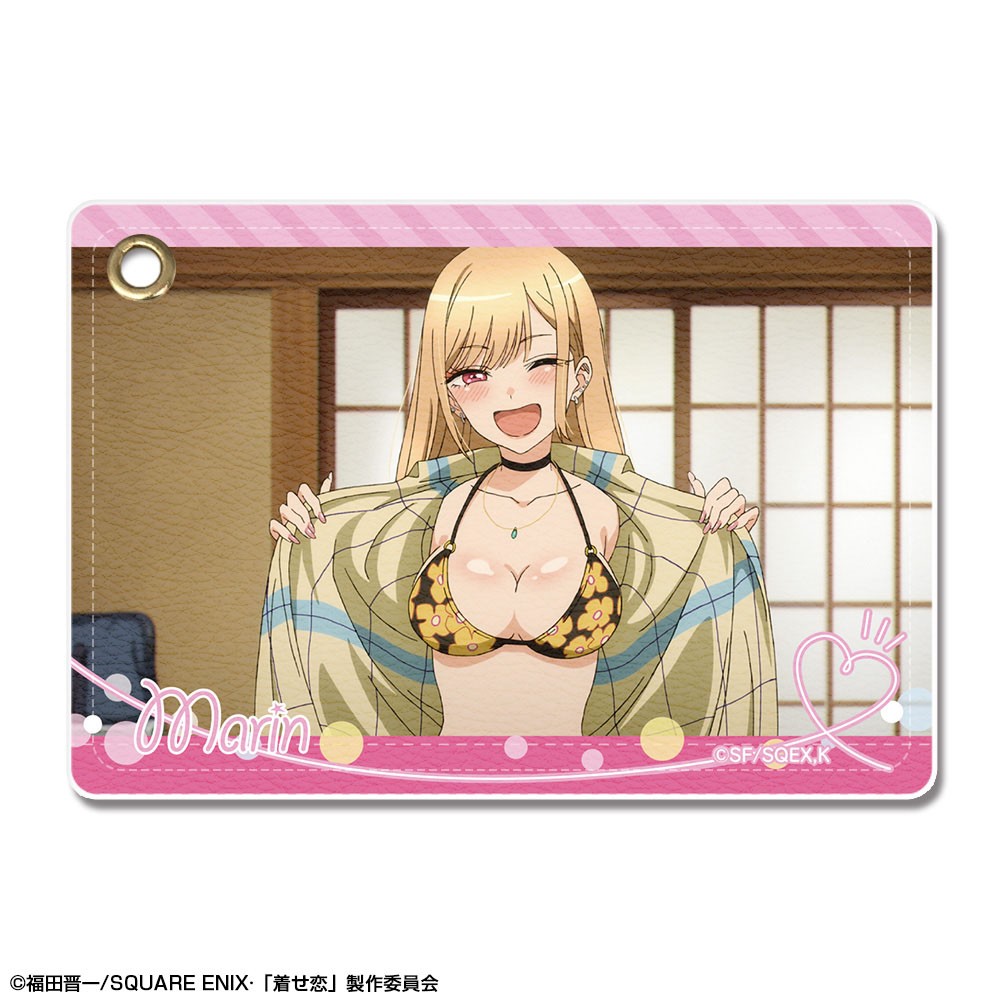 「その着せ替え人形(ビスク・ドール)は恋をする」 レザーパスケース Ver.2 デザイン01(喜多川海夢/A) 2