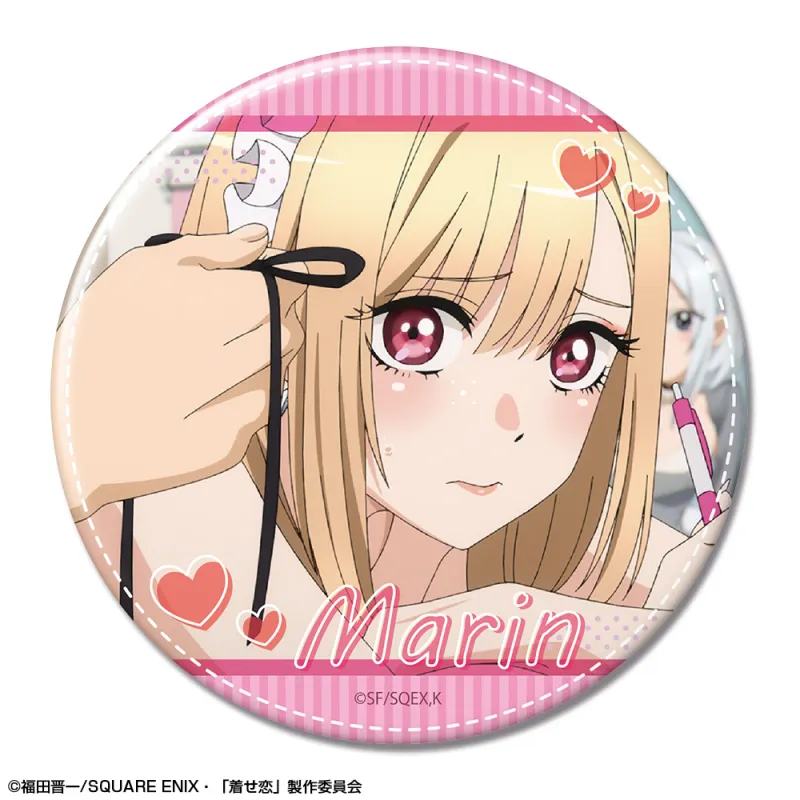 「その着せ替え人形(ビスク・ドール)は恋をする」 缶バッジ Ver.2 デザイン02(喜多川海夢/B)