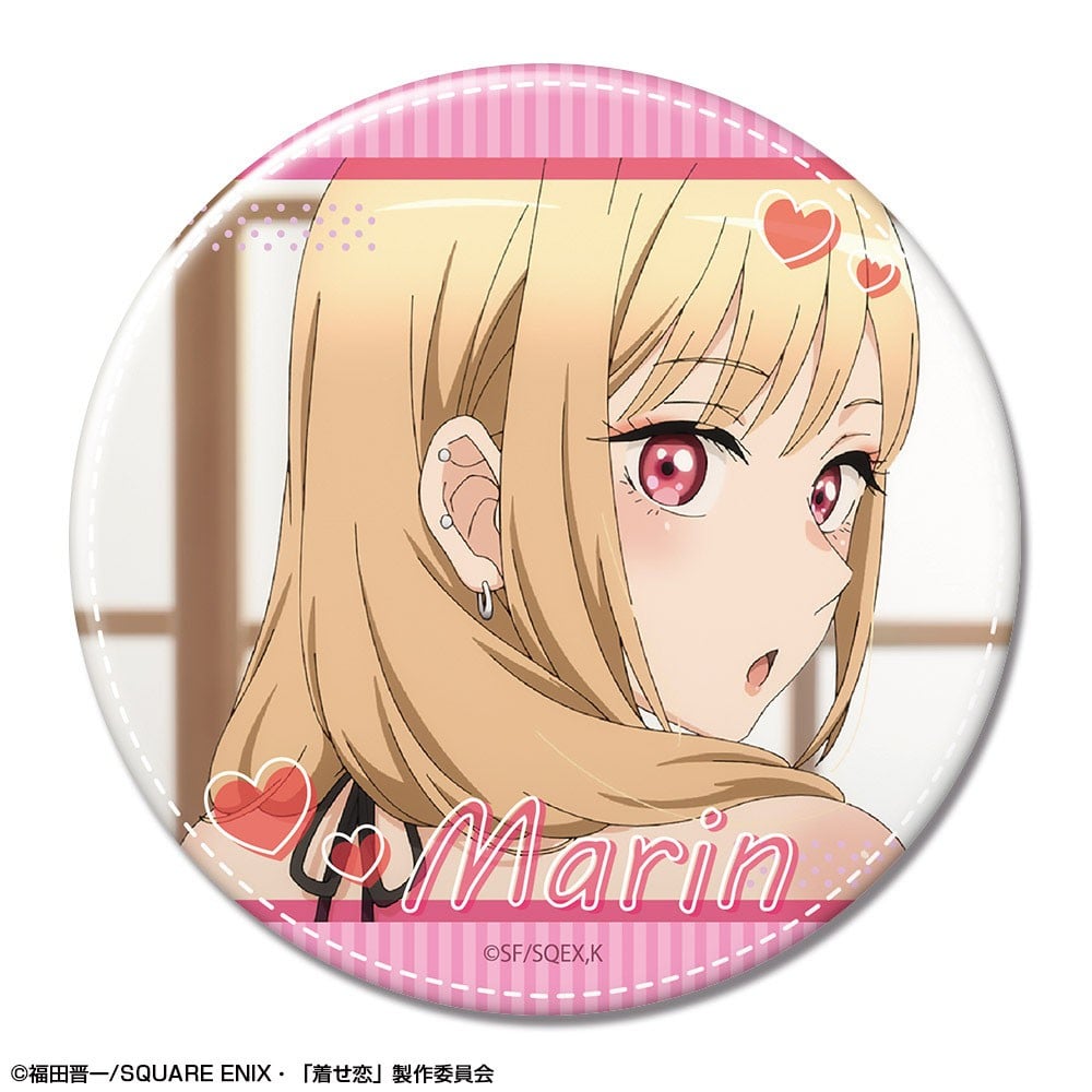 「その着せ替え人形(ビスク・ドール)は恋をする」 缶バッジ Ver.2 デザイン06(喜多川海夢/F) 2