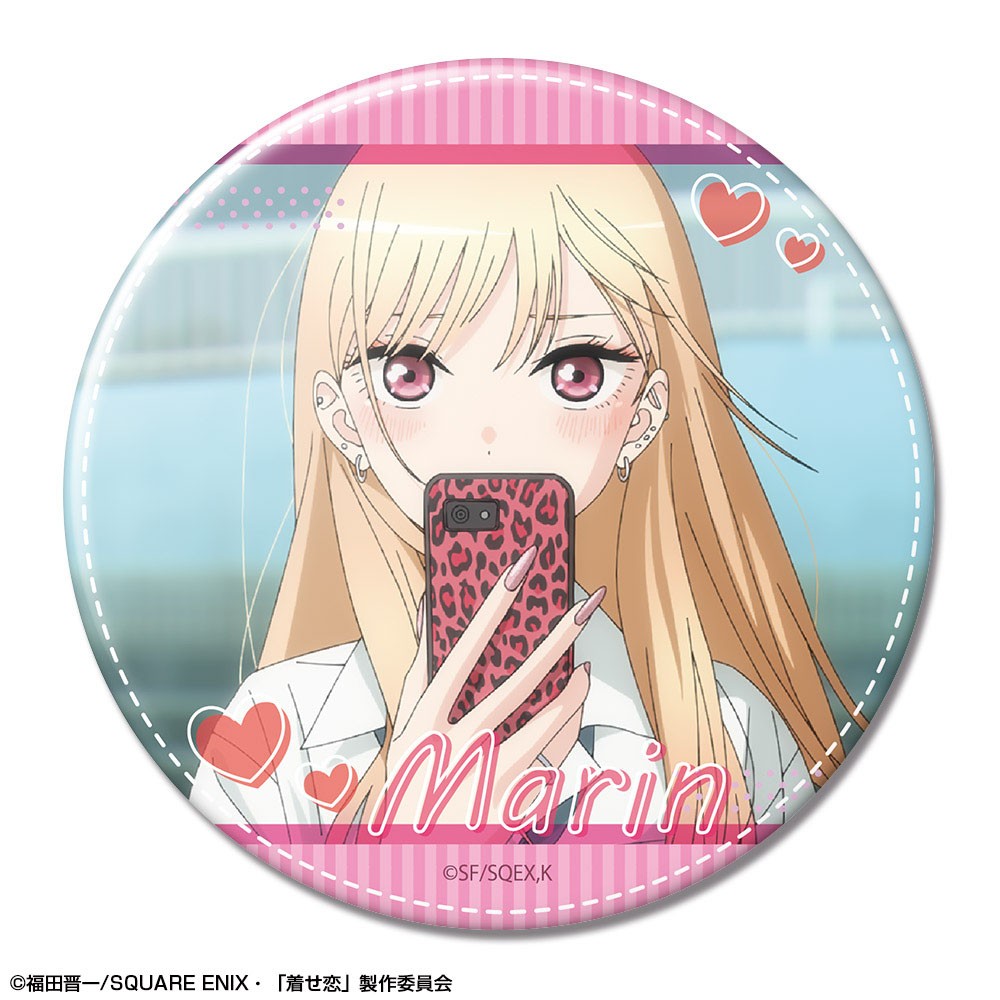 「その着せ替え人形(ビスク・ドール)は恋をする」 缶バッジ Ver.2 デザイン07(喜多川海夢/G) 2