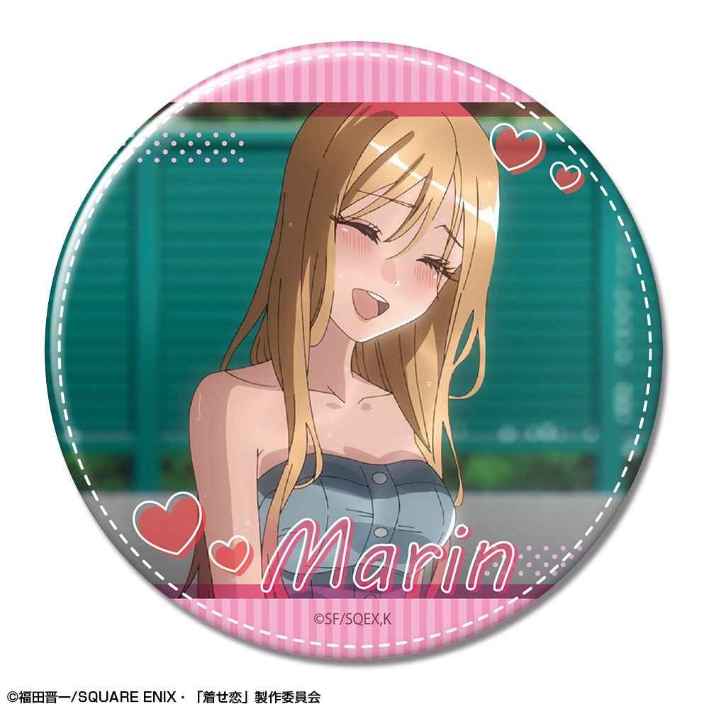「その着せ替え人形(ビスク・ドール)は恋をする」 缶バッジ Ver.2 デザイン10(喜多川海夢/J) 2