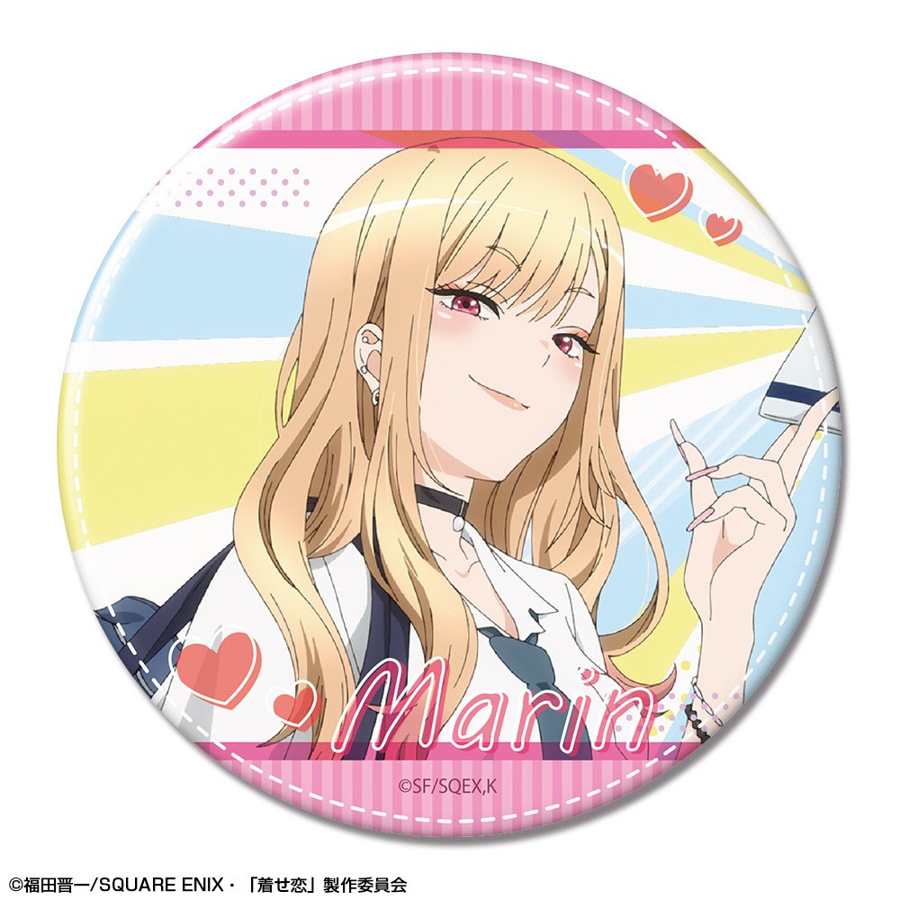 「その着せ替え人形(ビスク・ドール)は恋をする」 缶バッジ Ver.2 デザイン14(喜多川海夢/N) 2