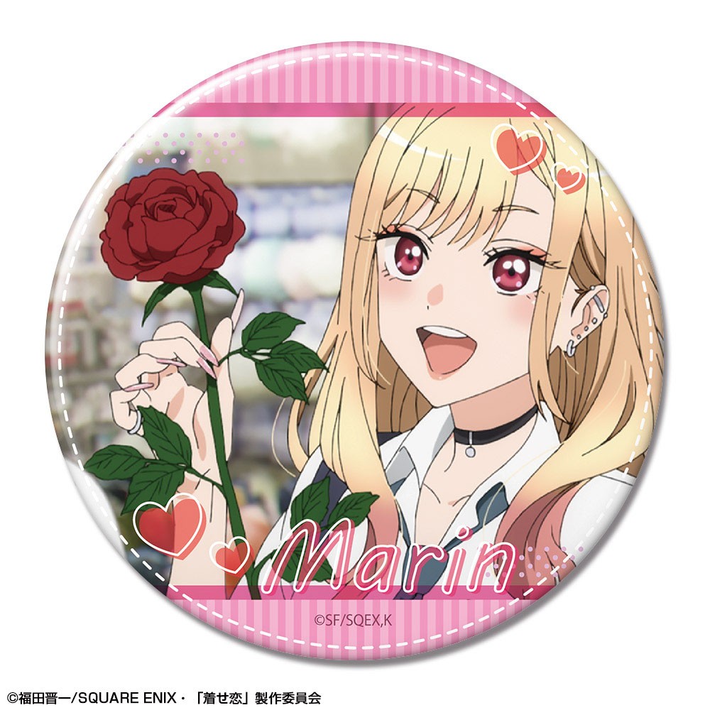 「その着せ替え人形(ビスク・ドール)は恋をする」 缶バッジ Ver.2 デザイン15(喜多川海夢/O) 2