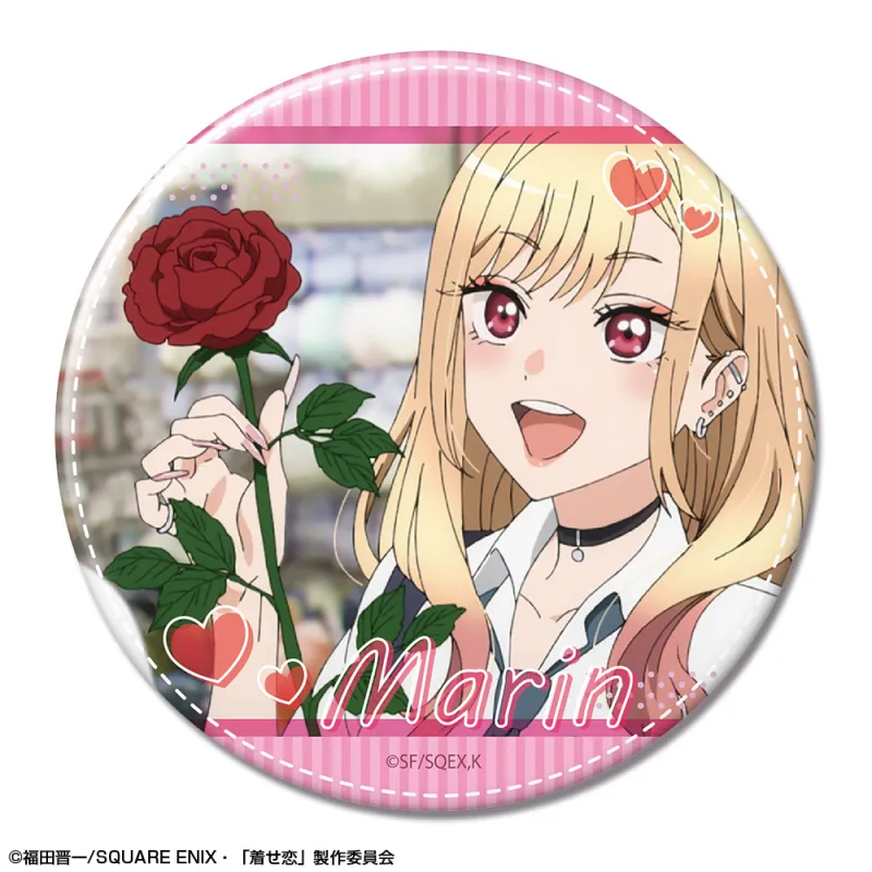 「その着せ替え人形(ビスク・ドール)は恋をする」 缶バッジ Ver.2 デザイン15(喜多川海夢/O)