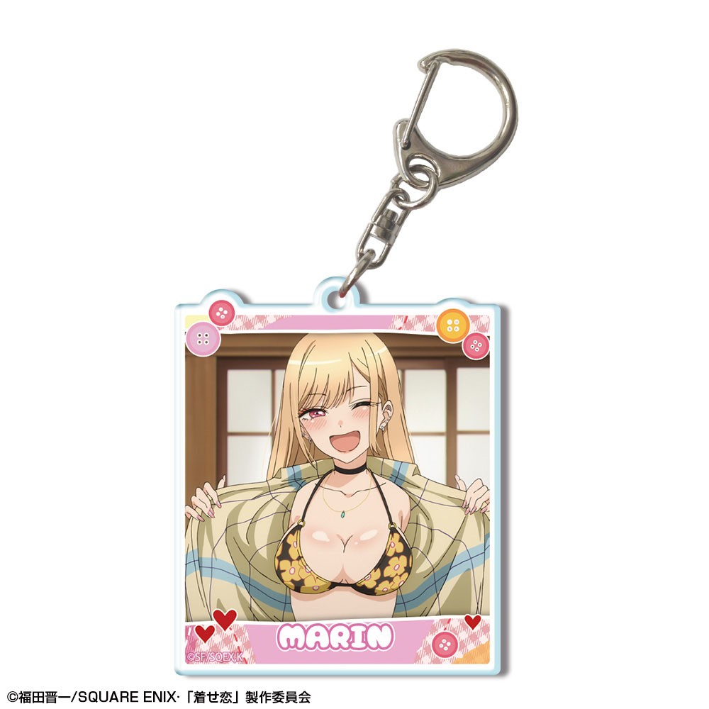 「その着せ替え人形(ビスク・ドール)は恋をする」 アクリルキーホルダー Ver.2 デザイン01(喜多川海夢/A) 2