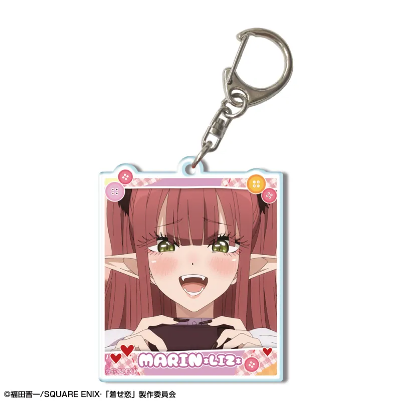 「その着せ替え人形(ビスク・ドール)は恋をする」 アクリルキーホルダー Ver.2 デザイン11(海夢(リズ))