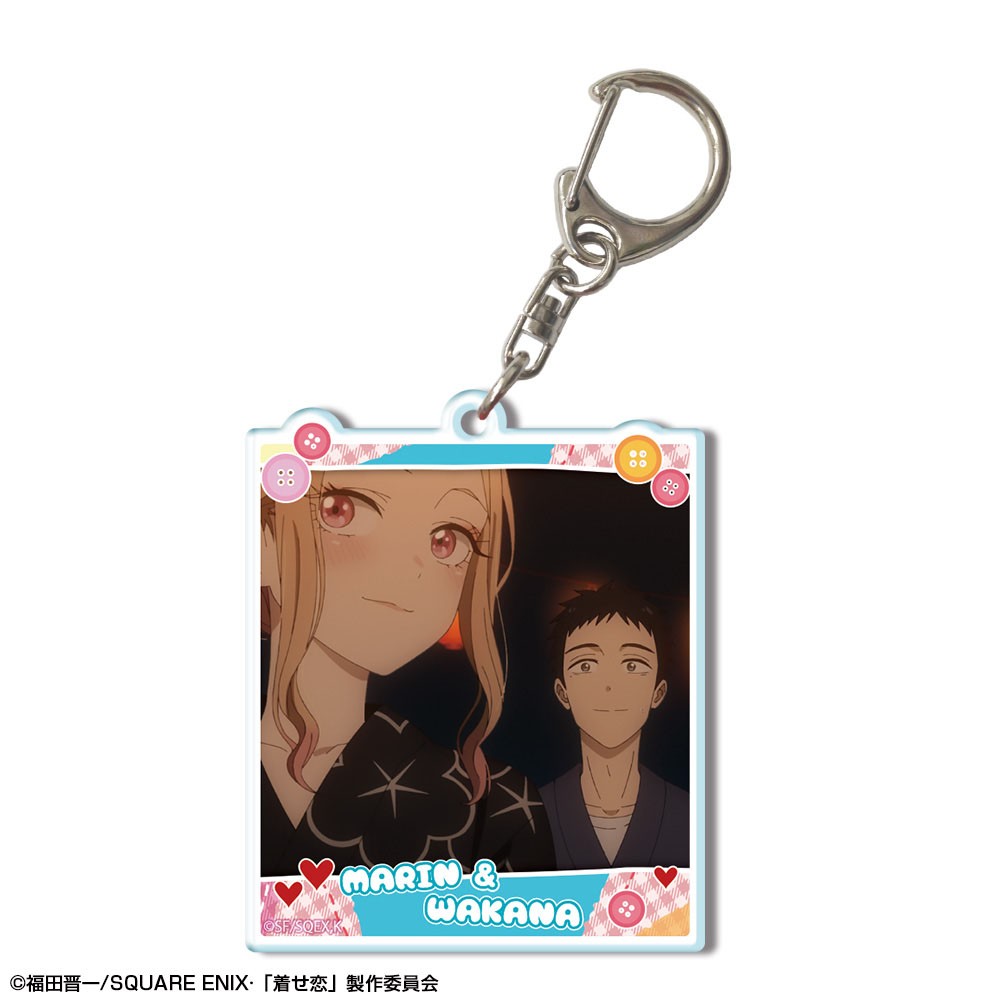 「その着せ替え人形(ビスク・ドール)は恋をする」 アクリルキーホルダー Ver.2 デザイン14(喜多川海夢&五条新菜) 2