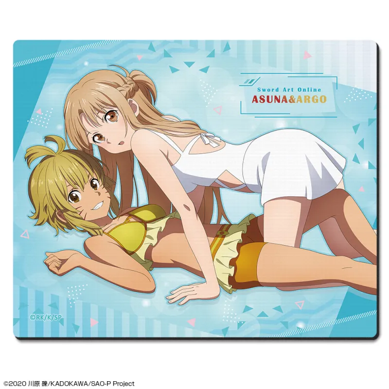 劇場版 ソードアート・オンライン -プログレッシブ- 冥き夕闇のスケルツォ ラバーマウスパッド デザイン03(アスナ&アルゴ)
