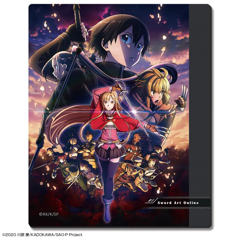 劇場版 ソードアート・オンライン -プログレッシブ- 冥き夕闇のスケルツォ ラバーマウスパッド デザイン05(集合/B)