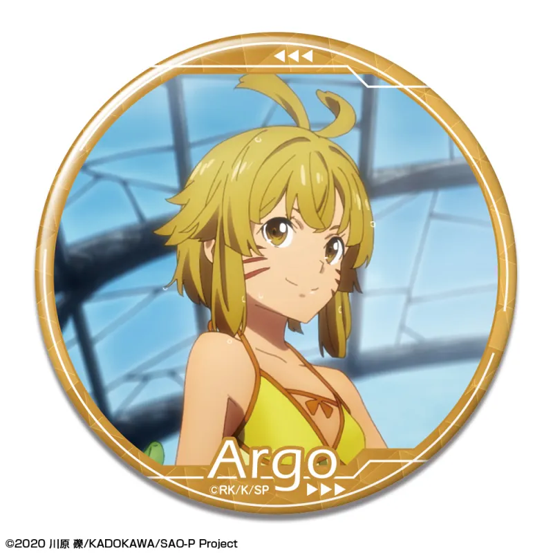 劇場版 ソードアート・オンライン -プログレッシブ- 冥き夕闇のスケルツォ 缶バッジ デザイン16(アルゴ/A)