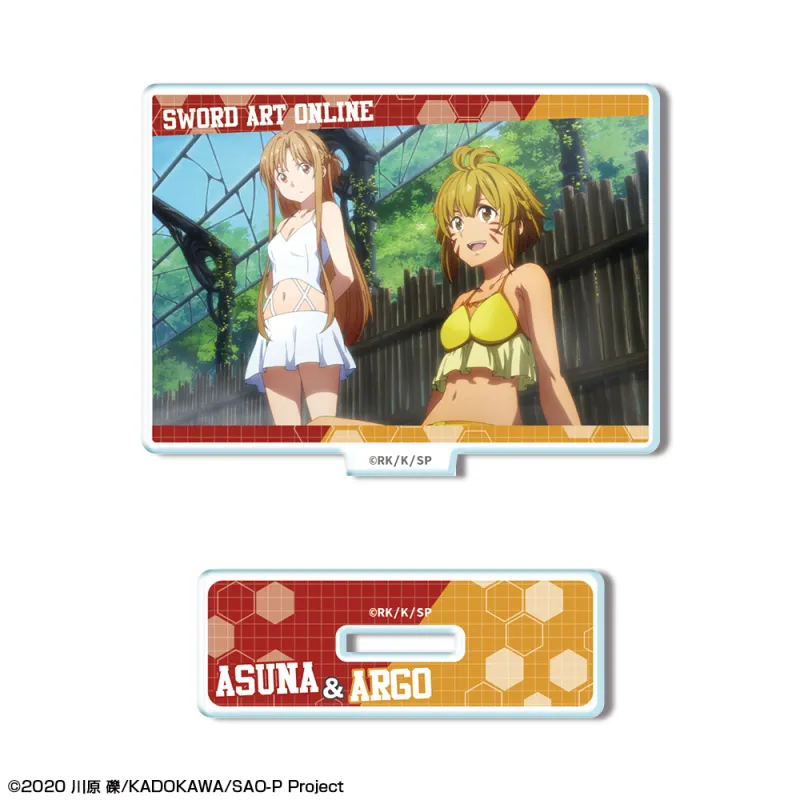 劇場版 ソードアート・オンライン -プログレッシブ- 冥き夕闇のスケルツォ ミニアクリルスタンド デザイン18(アスナ&アルゴ/B)