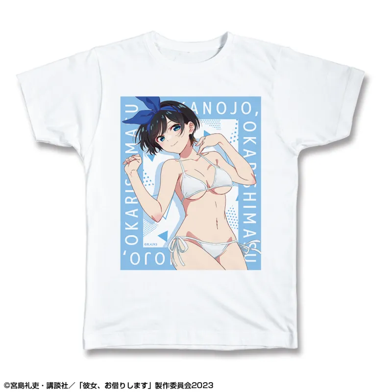 彼女、お借りします Tシャツ XLサイズ デザイン02(更科瑠夏)