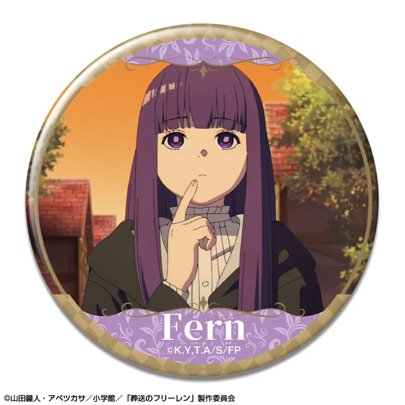 「葬送のフリーレン」 缶バッジ デザイン19(フェルン/D)