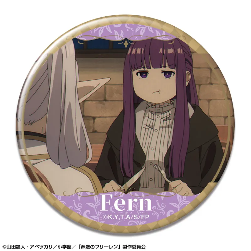「葬送のフリーレン」 缶バッジ デザイン20(フェルン/E)