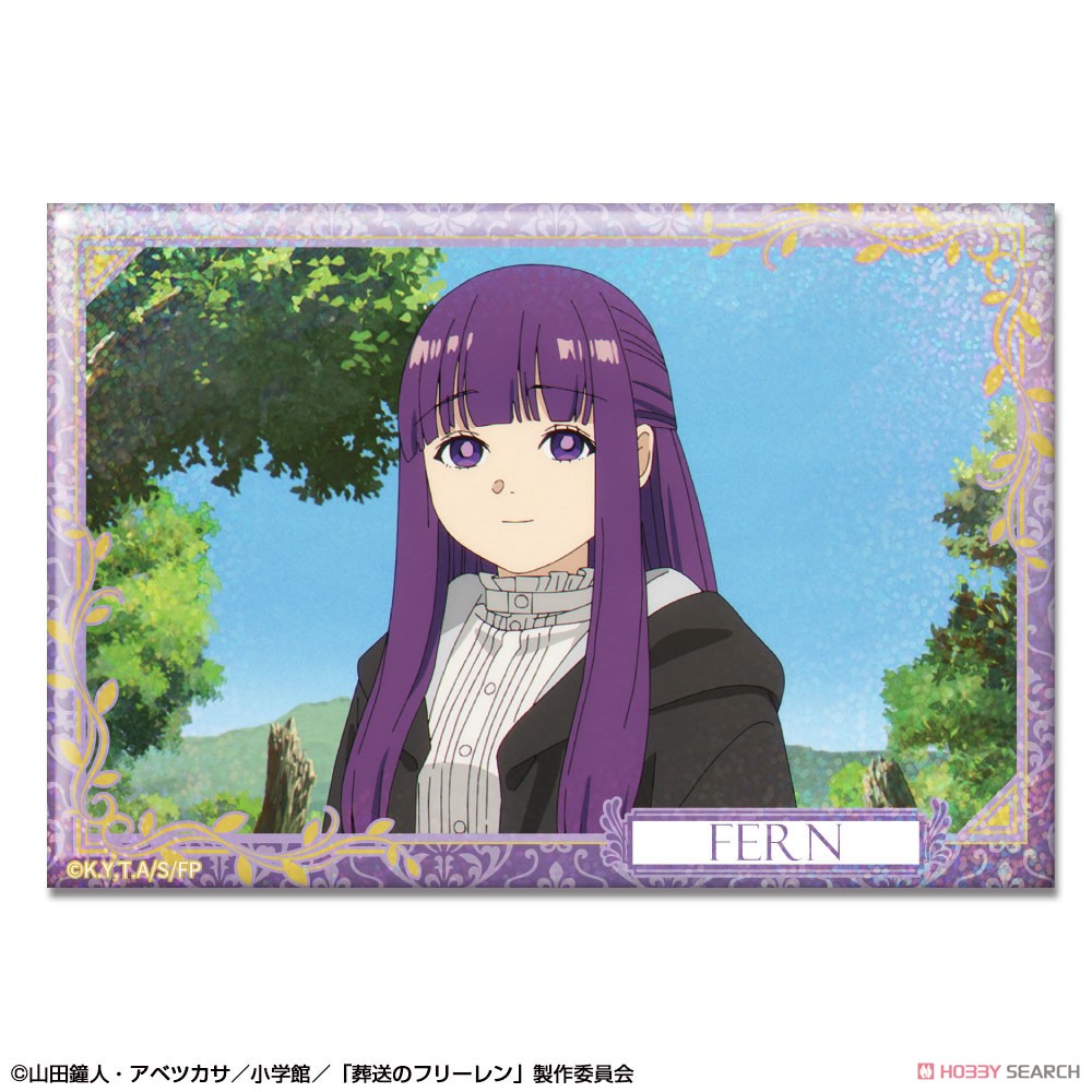「葬送のフリーレン」 ホログラム缶バッジ デザイン13(フェルン/C) 2