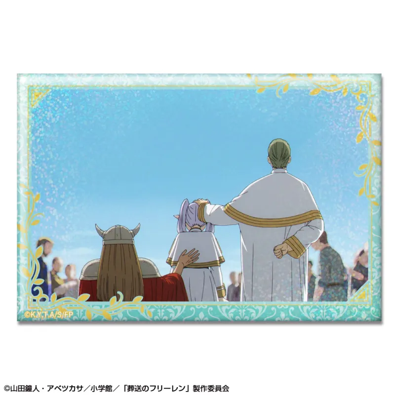 「葬送のフリーレン」 ホログラム缶バッジ デザイン30(集合/D)