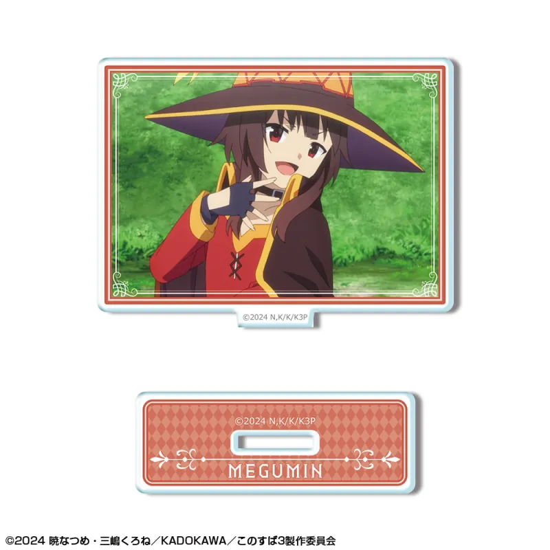 この素晴らしい世界に祝福を！3 ミニアクリルスタンド デザイン07(めぐみん/B)