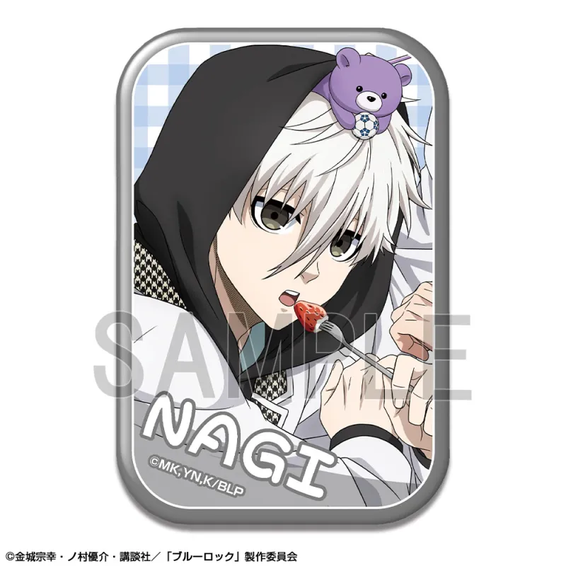 「ブルーロック」 長方形缶バッジ デザイン07(凪 誠士郎/D)