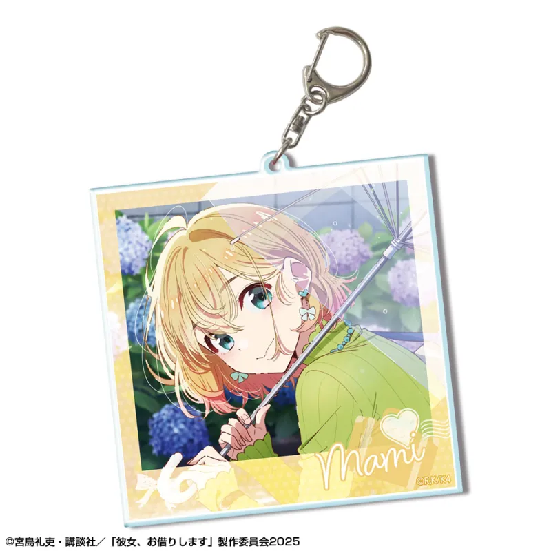 彼女、お借りします ビッグアクリルキーホルダー Ver.3 デザイン07(七海麻美/B)
