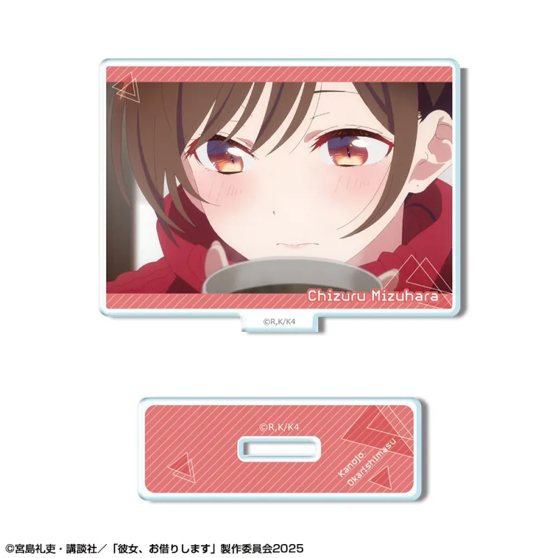 彼女、お借りします ミニアクリルスタンド Ver.3 デザイン01(水原千鶴/A)