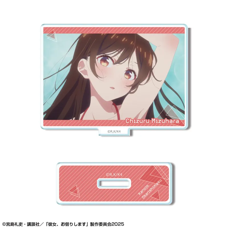 彼女、お借りします ミニアクリルスタンド Ver.3 デザイン02(水原千鶴/B)