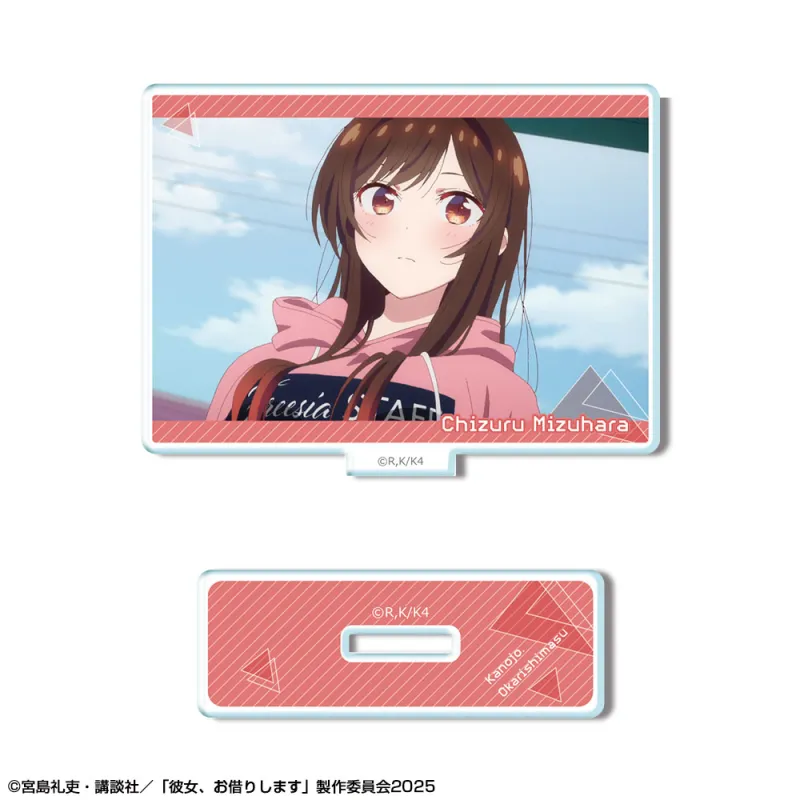 彼女、お借りします ミニアクリルスタンド Ver.3 デザイン03(水原千鶴/C)